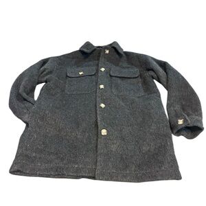 Universal‎ Thread men’s Gray Wool-Blend Utility Jacket Coat XS